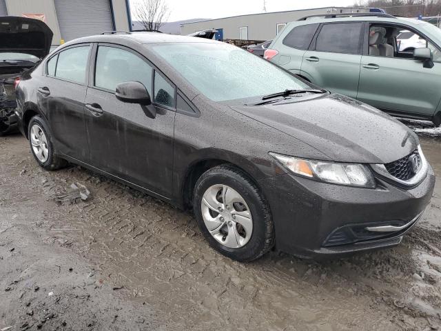 2HGFB2F56DH589075 - 2013 HONDA CIVIC LX CHARCOAL photo 4