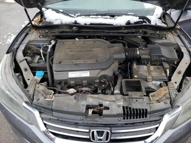 1HGCR3F82EA041475 - 2014 HONDA ACCORD EXL BLUE photo 11