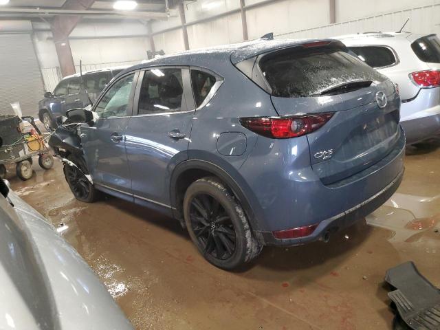 JM3KFBCY9M0397368 - 2021 MAZDA CX-5 CARBON EDITION BLUE photo 2