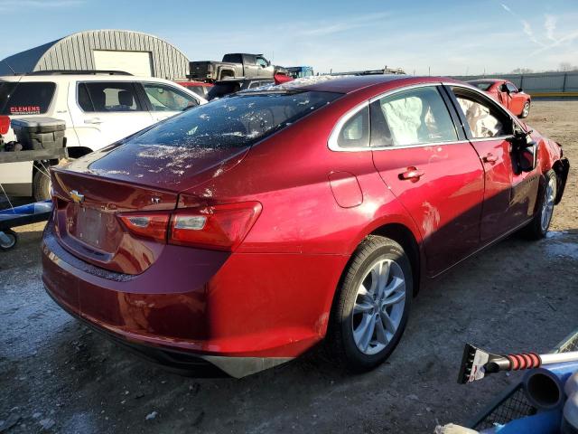 1G1ZD5ST6JF144093 - 2018 CHEVROLET MALIBU LT RED photo 3