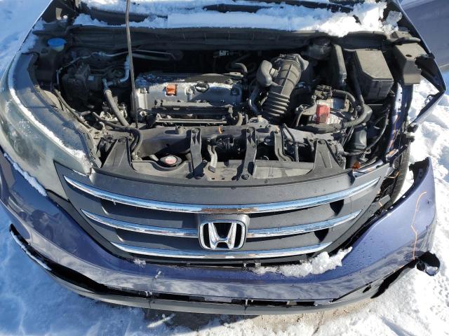 JHLRM4H73CC028515 - 2012 HONDA CR-V EXL BLUE photo 12