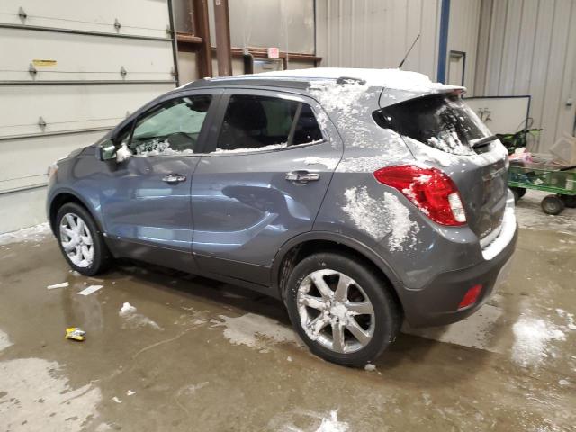 KL4CJHSB0DB108971 - 2013 BUICK ENCORE PREMIUM GRAY photo 2