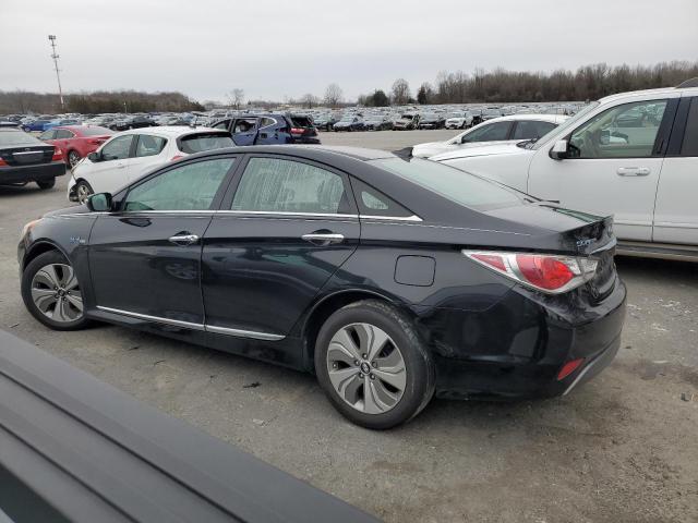 KMHEC4A4XEA110055 - 2014 HYUNDAI SONATA HYBRID BLACK photo 2