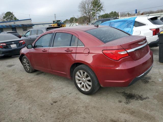 1C3CCBBBXDN539219 - 2013 CHRYSLER 200 TOURING RED photo 2