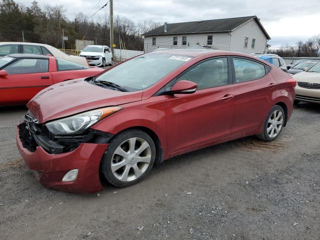 5NPDH4AE6DH194702 - 2013 HYUNDAI ELANTRA GLS BURGUNDY photo 1