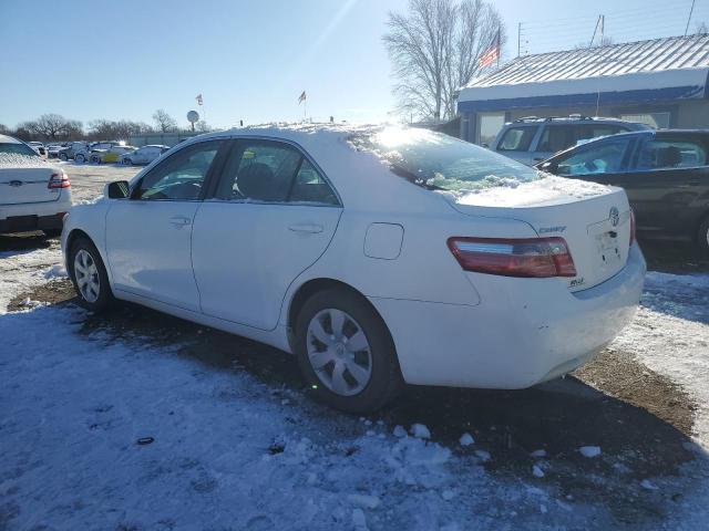 4T1BE46K07U570749 - 2007 TOYOTA CAMRY CE WHITE photo 2