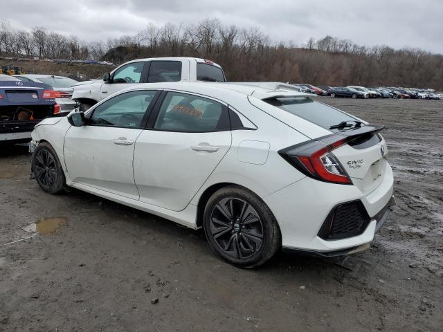 SHHFK7H63KU407996 - 2019 HONDA CIVIC EX WHITE photo 2