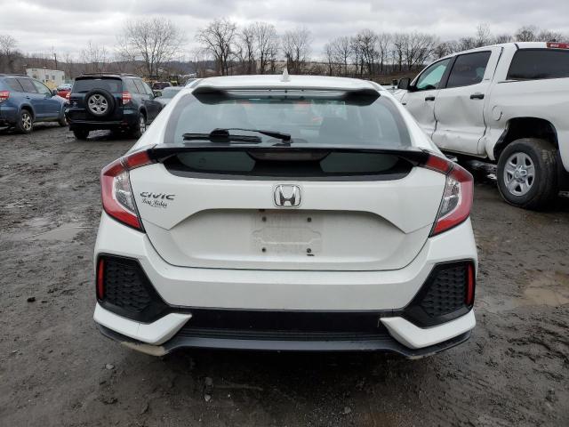 SHHFK7H63KU407996 - 2019 HONDA CIVIC EX WHITE photo 6