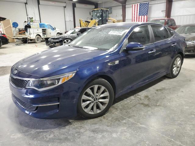 5XXGT4L39HG156101 - 2017 KIA OPTIMA LX BLUE photo 1