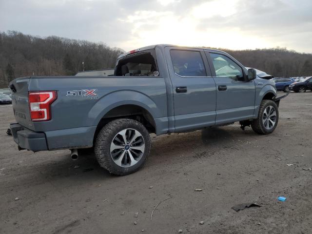 1FTEW1EP6LKF01516 - 2020 FORD F150 SUPERCREW GRAY photo 3