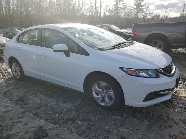 19XFB2F58FE245650 - 2015 HONDA CIVIC LX WHITE photo 4