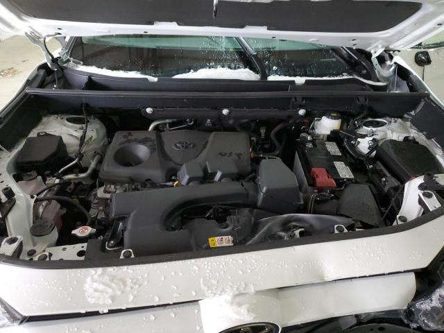 2T3P1RFV8PC360742 - 2023 TOYOTA RAV4 XLE WHITE photo 12