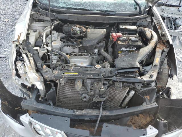 JN8AS5MV2DW121380 - 2013 NISSAN ROGUE S SILVER photo 11