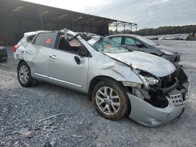 JN8AS5MV2DW121380 - 2013 NISSAN ROGUE S SILVER photo 4