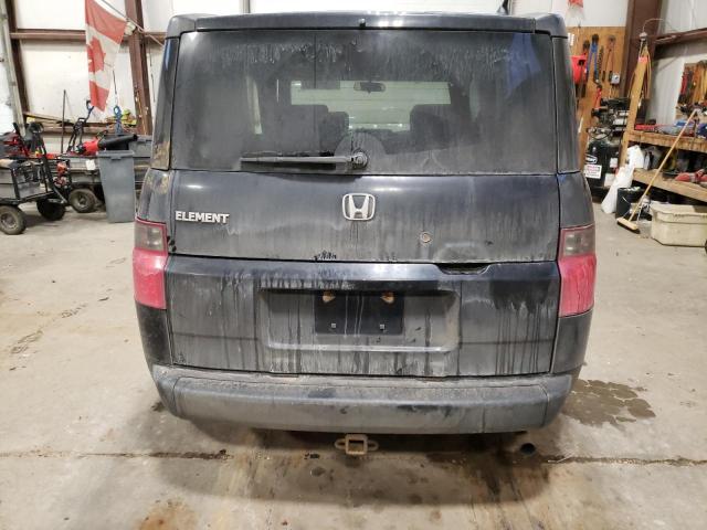 5J6YH28736L800902 - 2006 HONDA ELEMENT EX BLACK photo 6