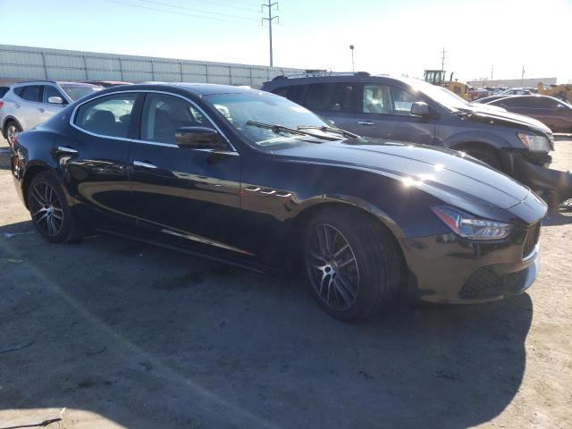 ZAM57XSA5F1141001 - 2015 MASERATI GHIBLI BLACK photo 4