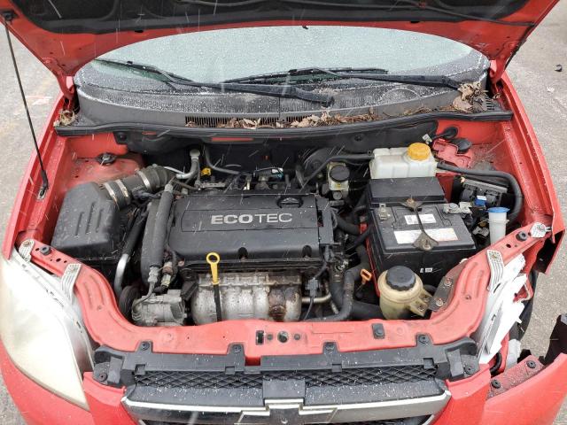 KL1TD5DE9BB147145 - 2011 CHEVROLET AVEO LS Qırmızı foto 11