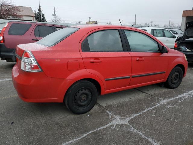 KL1TD5DE9BB147145 - 2011 CHEVROLET AVEO LS Qırmızı foto 3