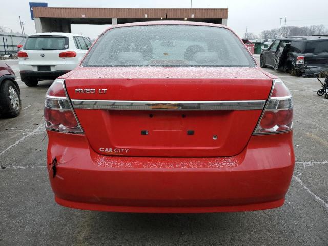 KL1TD5DE9BB147145 - 2011 CHEVROLET AVEO LS Qırmızı foto 6