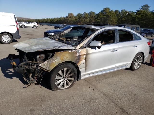 5NPE34AF9HH499788 - 2017 HYUNDAI SONATA SPORT Silber Foto 1