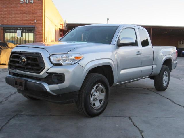 3TYRX5GN5NT055182 - 2022 TOYOTA TACOMA ACCESS CAB ვერცხლისფერი ფოტო 2