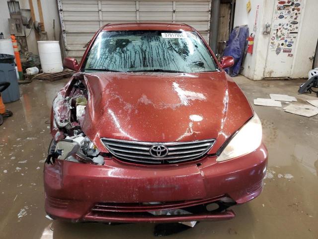 4T1BE32K06U137236 - 2006 TOYOTA CAMRY LE MAROON photo 5