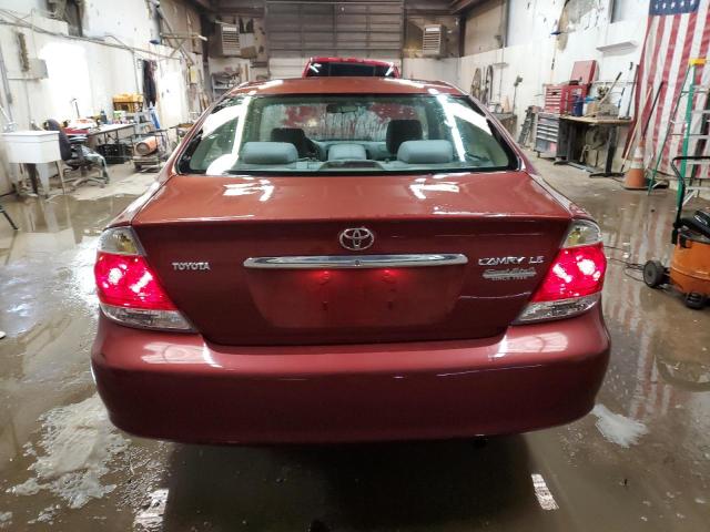 4T1BE32K06U137236 - 2006 TOYOTA CAMRY LE MAROON photo 6