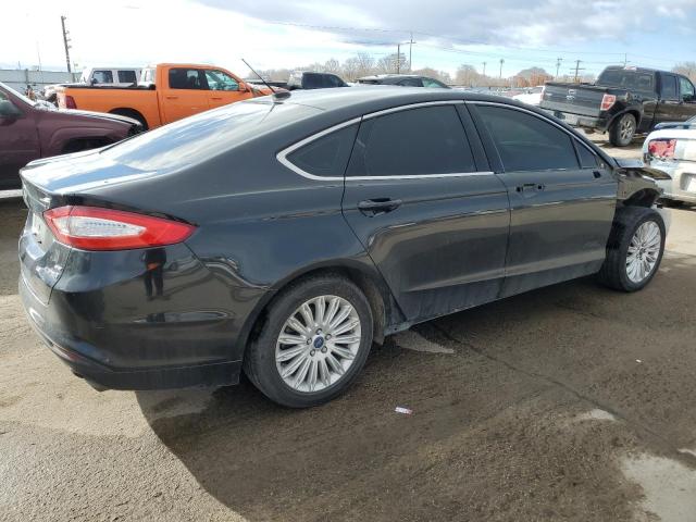 3FA6P0LUXER317575 - 2014 FORD FUSION SE HYBRID BLACK photo 3