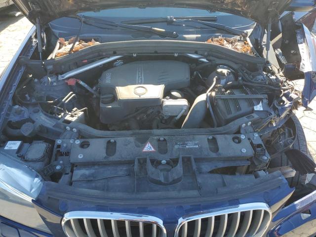 5UXWX9C57E0D37114 - 2014 BMW X3 XDRIVE28I BLUE photo 12