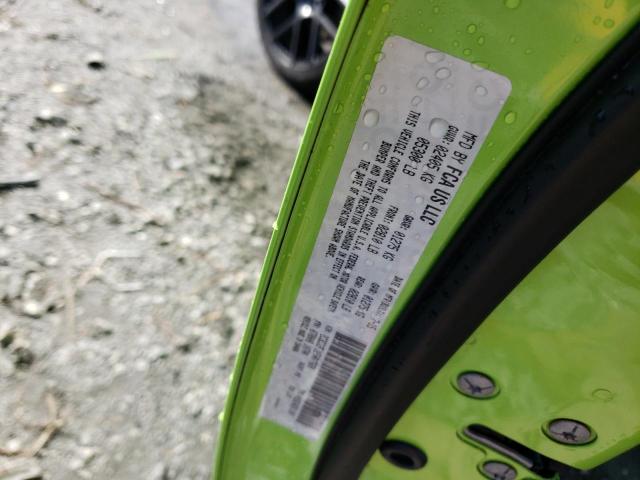 2C3CDZFJ1FH877689 - 2015 DODGE CHALLENGER R/T SCAT PACK GREEN photo 12