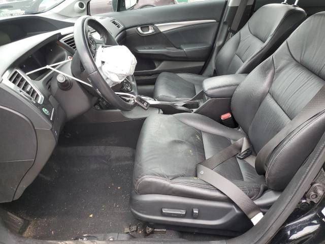 19XFB2F95FE225245 - 2015 HONDA CIVIC EXL შავი ფოტო 7