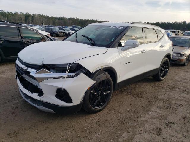 3GNKBDRS0LS574679 - 2020 CHEVROLET BLAZER 3LT WHITE photo 1