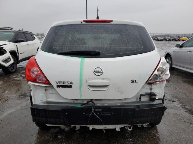 3N1BC13E89L387283 - 2009 NISSAN VERSA S WHITE photo 6