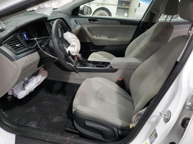 5NPE24AF3KH818354 - 2019 HYUNDAI SONATA SE WHITE photo 7