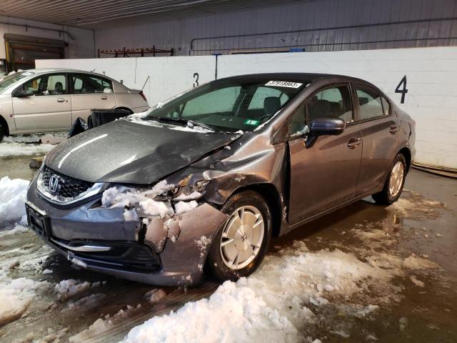 2HGFB2F60FH516750 - 2015 HONDA CIVIC HF GRAY photo 1