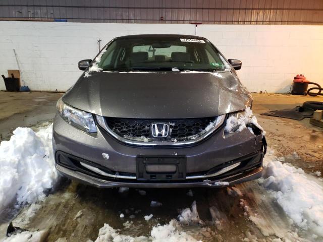 2HGFB2F60FH516750 - 2015 HONDA CIVIC HF GRAY photo 5