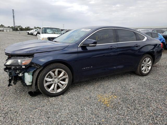 2G11Z5SA4K9122777 - 2019 CHEVROLET IMPALA LT BLUE photo 1