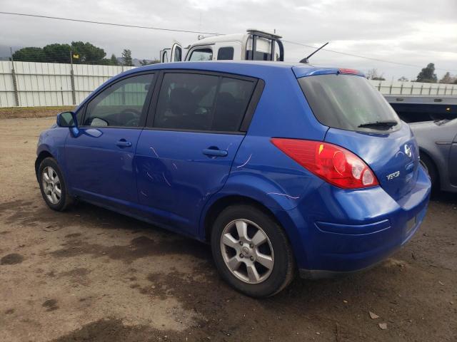 3N1BC13E49L407447 - 2009 NISSAN VERSA S BLUE photo 2