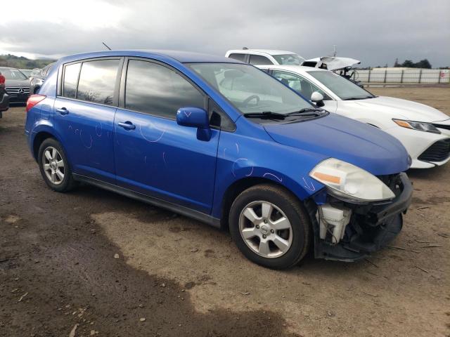 3N1BC13E49L407447 - 2009 NISSAN VERSA S BLUE photo 4