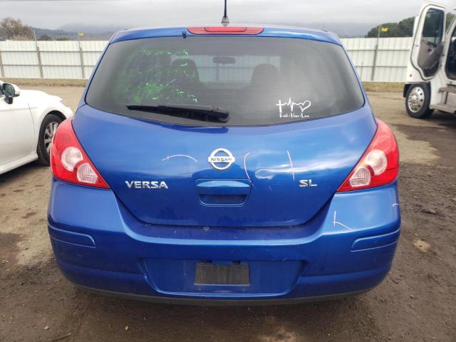 3N1BC13E49L407447 - 2009 NISSAN VERSA S BLUE photo 6