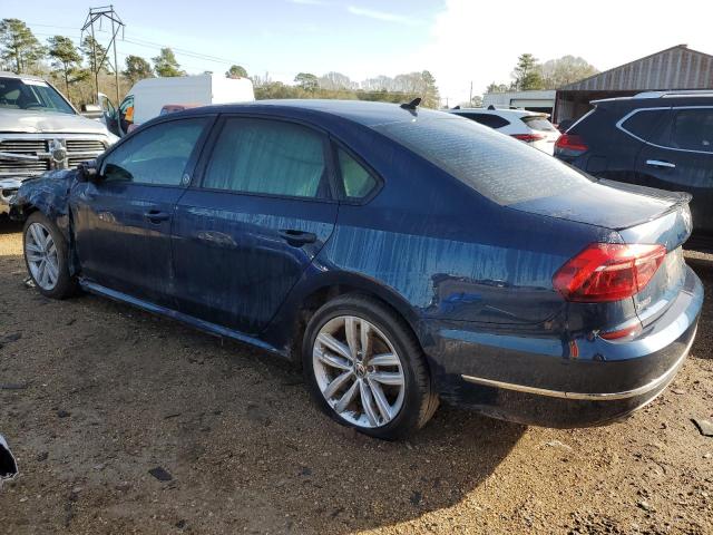 1VWLA7A37KC007036 - 2019 VOLKSWAGEN PASSAT WOLFSBURG BLUE photo 2