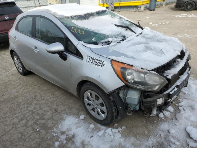 KNADM5A37G6645115 - 2016 KIA RIO LX SILVER photo 4