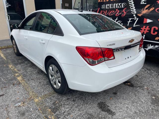 1G1PA5SH2E7430017 - 2014 CHEVROLET CRUZE LS WHITE photo 3