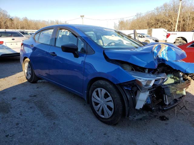 3N1CN8DV6ML853727 - 2021 NISSAN VERSA S BLUE photo 4