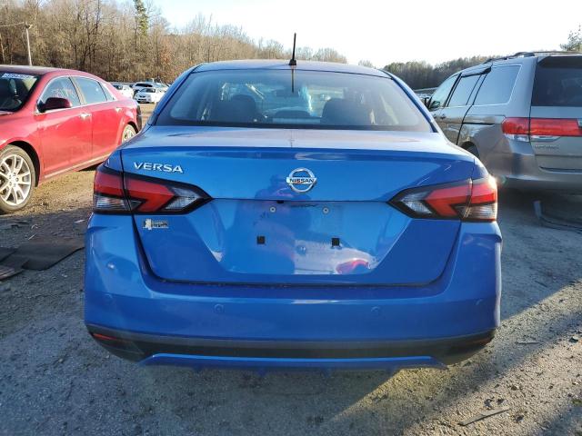 3N1CN8DV6ML853727 - 2021 NISSAN VERSA S BLUE photo 6