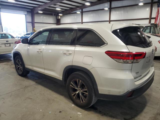 5TDZARFH0KS043291 - 2019 TOYOTA HIGHLANDER LE WHITE photo 2