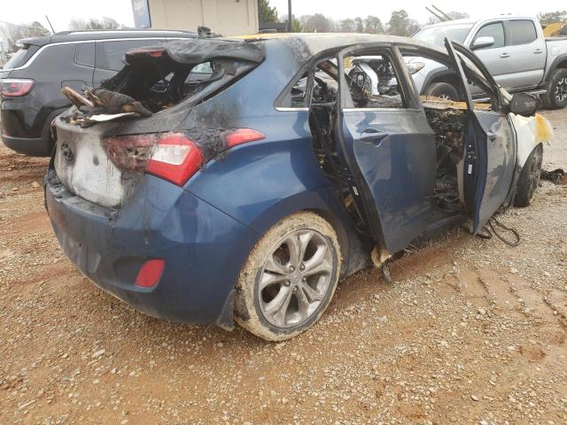 KMHD35LH6EU187733 - 2014 HYUNDAI ELANTRA GT BLUE photo 3