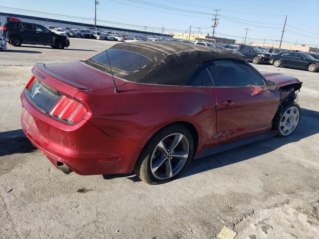 1FATP8EM3F5327061 - 2015 FORD MUSTANG RED photo 3