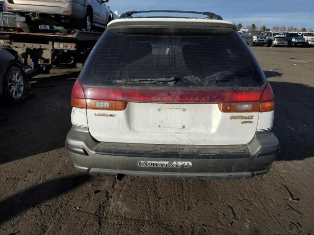 4S3BG6857W7604930 - 1998 SUBARU LEGACY 30TH ANNIVERSARY OUTBACK WHITE photo 6