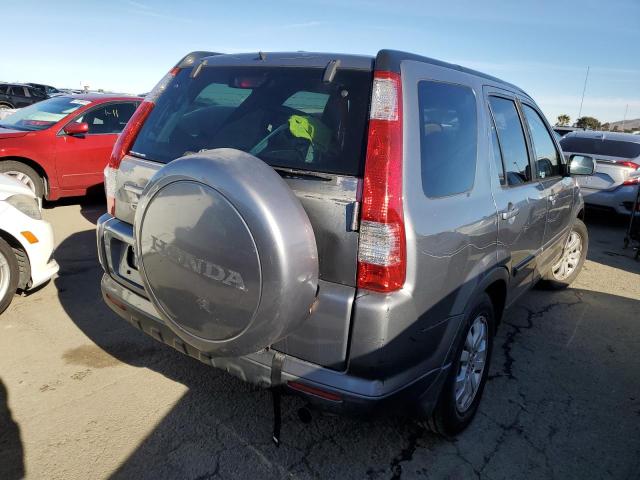 JHLRD78995C064117 - 2005 HONDA CR-V SE GRAY photo 3